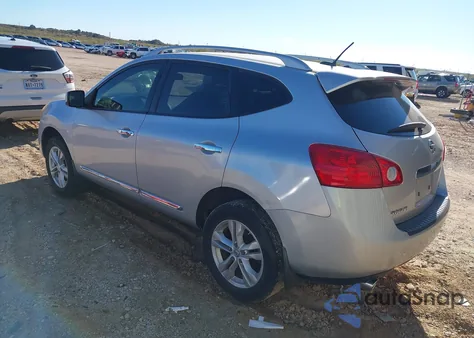 2012 Nissan Rogue Sv из США, поврежденный, VIN JN8AS5MTXCW257317